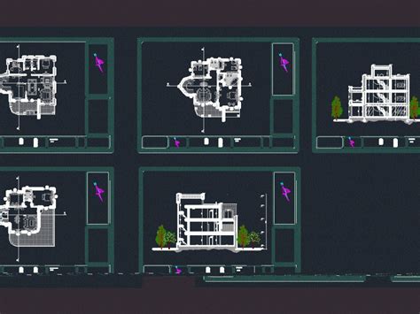 Villa Dwg Plan For Autocad Designs Cad Hot Sex Picture