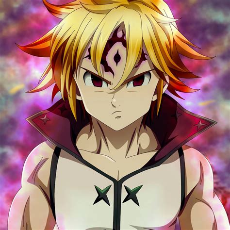 Angry Anime Boy Meliodas Wallpaper Seven Deadly Sins Profile 1224x1224 Download Hd