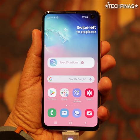 Galaxy s10e is one of the recently launched. Samsung Galaxy S10e Price in the Philippines is PHP 39,990 ...