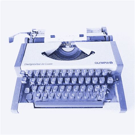 Why The Office Needs A Typewriter Revolution Low←tech Magazine