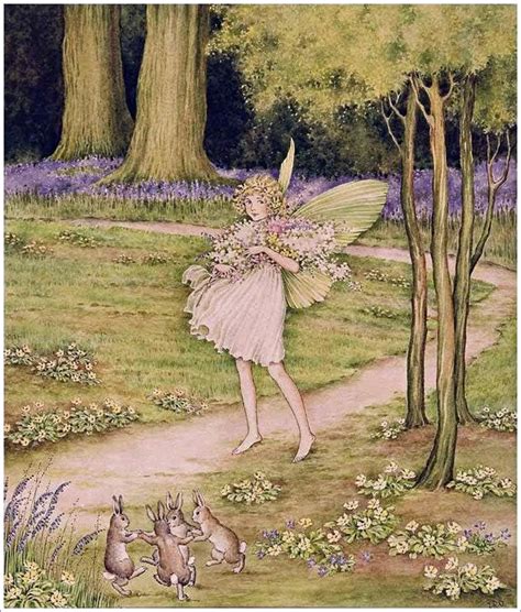 Flores Y Palabras Ilustraciones De Ida Rentoul Outhwaite Ii Fairy