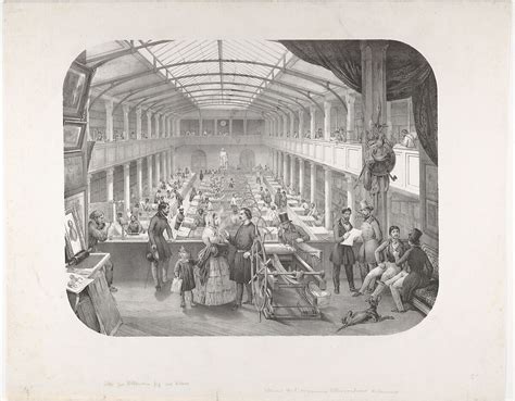 Victor Adam Interior Of Lemerciers Lithographic Printing House The Met