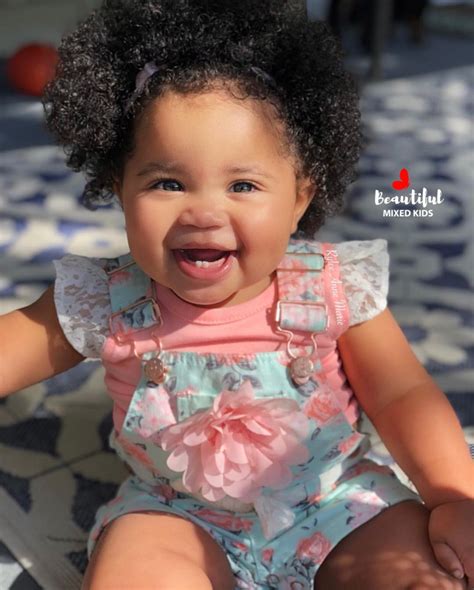 Rylee 10 Months Puerto Rican And African American ♥️ Beautiful