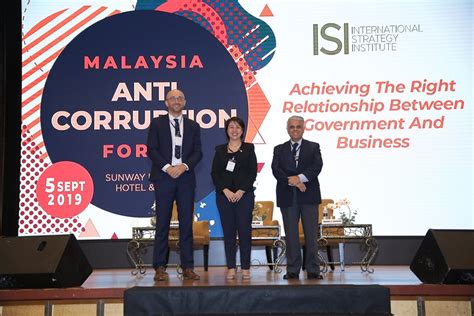Sprm suruhanjaya pencegahan rasuah malaysia. Malaysia Anti Corruption Forum - International Strategy ...