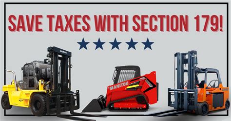 Lonestar Forklift Inc On Linkedin Maximize Your Tax Savings With