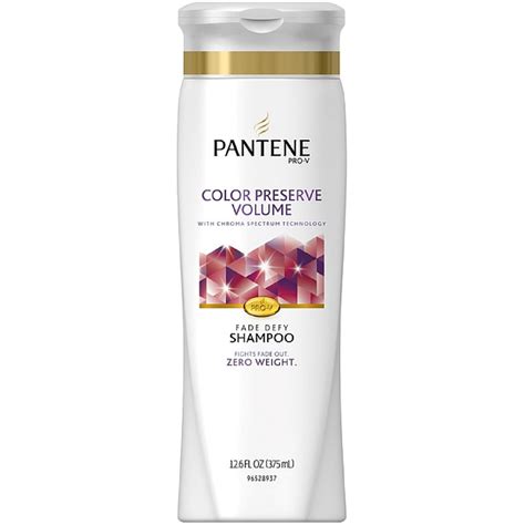 Pantene Pro-V Color Preserve Volume Fade Defy Shampoo 12.60 oz (Pack of ...