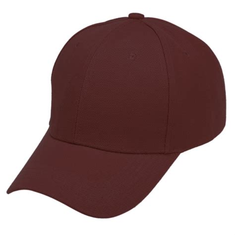 Unisex Men Women Fashion Plain Baseball Cap Adjustable Brimmed Cap On