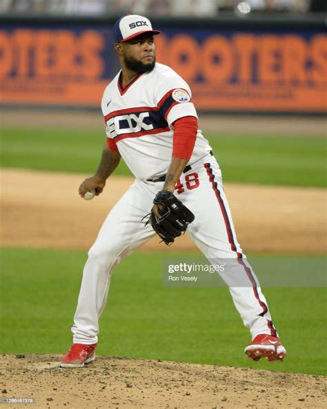 Alex Colome Of The Chicago White Sox Pitches Against The Cleveland News Photo Getty Images