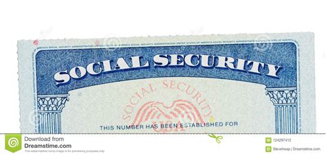 Suze orman explains how a my social security account can help you plan for your retirement and why you should create a my social. USA Social Security Card Isolated Against White Stock ...