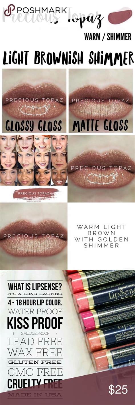LipSense By SeneGence Precious Topaz Lip Color Lipsense Lip Colors