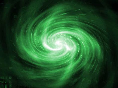 Green Galaxy Swirl Background Image Wallpaper Or Texture Free For Any