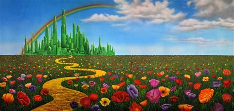 Theatreworlds The Road To Oz Backdrop Wizard Of Oz Play Theatre