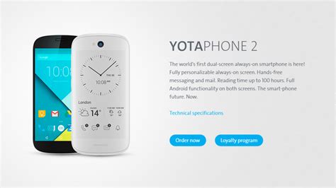 Crowdfunding Spotlight Two Screen Yotaphone Science And Tech News