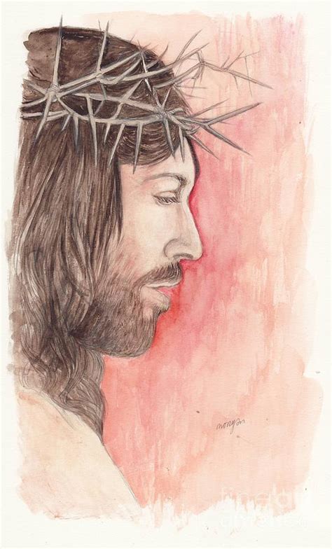 Crown Of Thorns Painting By Morgan Fitzsimons