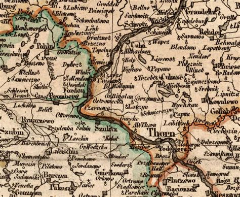 Old Map Of Poland 1820 Vintage Maps And Prints