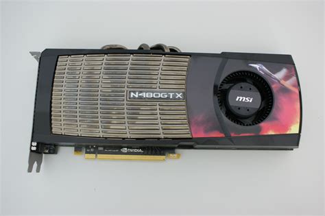 Msi Geforce N480gtx Die Geforce Gtx 480 Von Msi Im Test