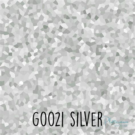 Siser Glitter Flex G0021 Silver Plottermoon