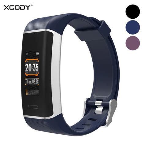 Xgody W7 Women Men Fitness Bracelet Touch Screen Gps Heart Rate Monitor
