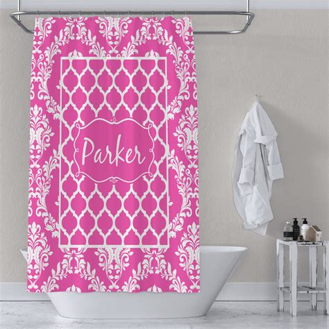 Moroccan And Damask Shower Curtain Personalized Youcustomizeit