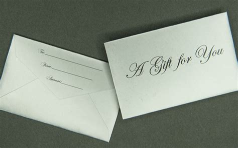Mini T Card Envelope A T For You Silver Archives Bank Cards