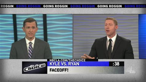 The Choice Kyle Vs Ryan Nbc Los Angeles