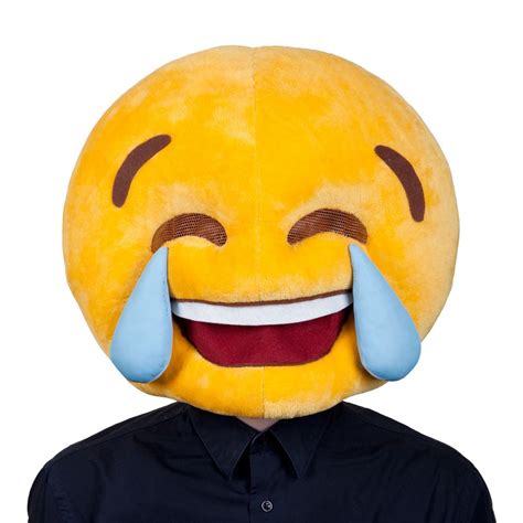 Crying Laughing Emoticon Mask