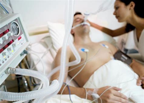Intensive Care Patient Photograph By Ian Hooton Science Photo Library