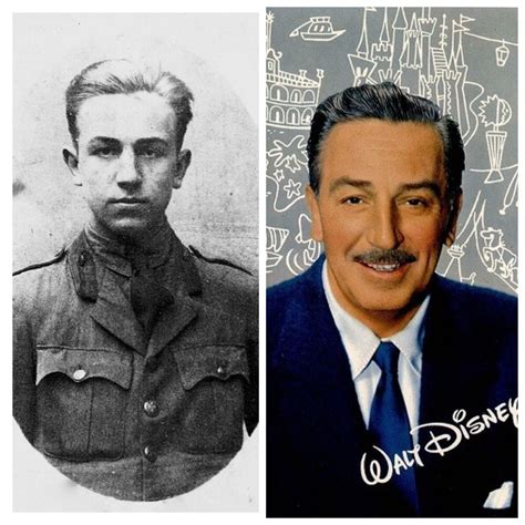 Walt Disney-WW1-rejected by the Army for being too young, he joined the