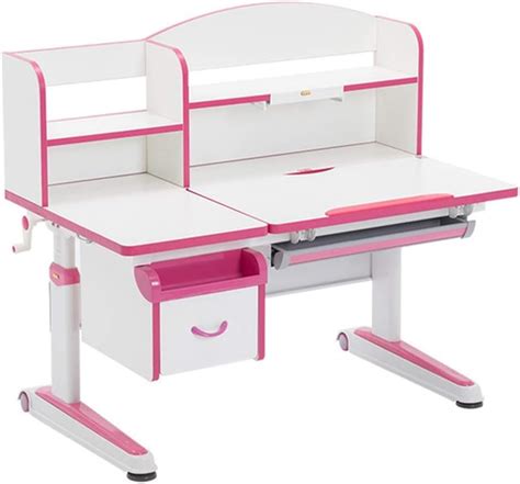 Childrens Study Desk Kids Desk Height Adjustable Children Writing Table