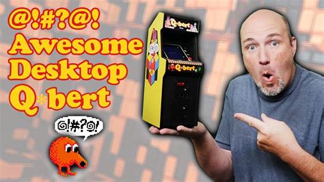 New Wave Toys Qbert X Replicade Arcade Cabinet Unboxing And Review