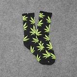 Marijuana Leaf Socks Pictures