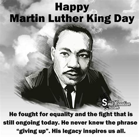 Happy Martin Luther King Day Quote