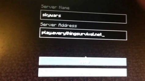 Ip Address To Skywars Server Youtube