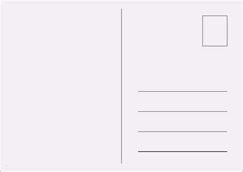 Der doktor kommt lückentext für 1. 30 Genial Postkarte Rückseite Vorlage Indesign Modelle ...
