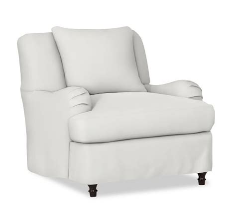 Drop us a message and we'll make it completely custom for you. Carlisle Slipcovered Armchair | Pottery Barn in 2020 ...
