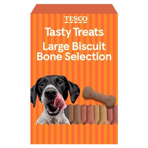 Tesco Biscuit Bones Large Bite Selection Dog Treats 12kg Tesco Groceries