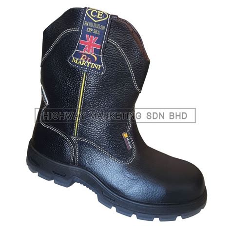 Rm135.00/pair, free shipping within malaysia. Dr. Martini Art No 87 High Cut Safety Shoes - Sibu ...