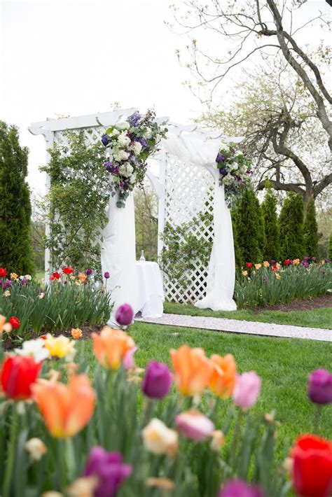 Green spring gardens park also has a restored 18th century manor house with gazebo and a wooded stream valley with ponds. Maryland spring garden wedding | Equally Wed - LGBTQ Weddings