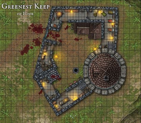 Greenest Keep And Sally Port Inkarnate Create Fantasy Maps Online