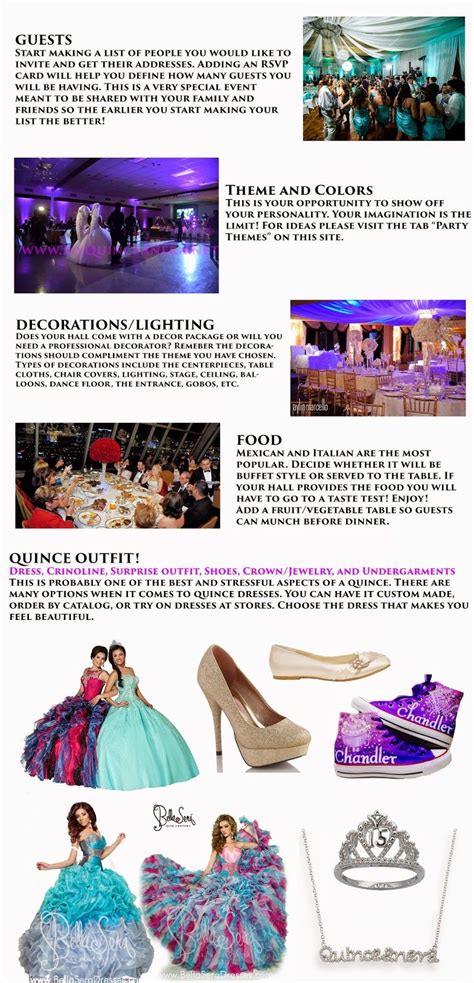 Printable Quinceanera Planning Guide