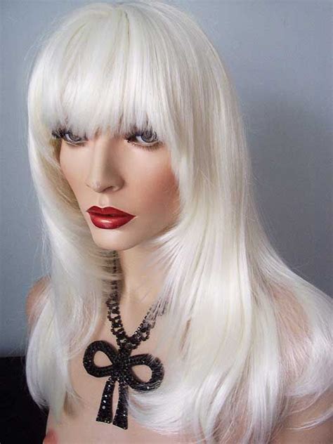 Wig Sharon Platinum Blonde In 2020 Platinum Blonde Wigs Womens Wigs