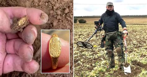 Metal Detectorist Finds Rare 800 Year Old Gold Coin In Farmers Field