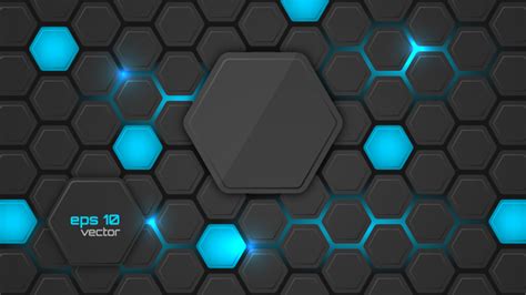 173 carbon fiber background stock vector art and graphics. Black hexagon carbon fiber background vectors 03 - Vector ...