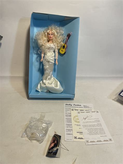 1996 Dolly Parton Wd Goldberger Limited Edition Doll Full White Dress