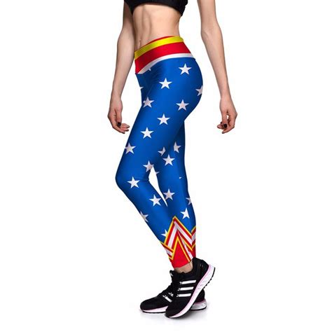 Wonder Woman High Waist Workout Fitness Leggings Wwlovers Wonder