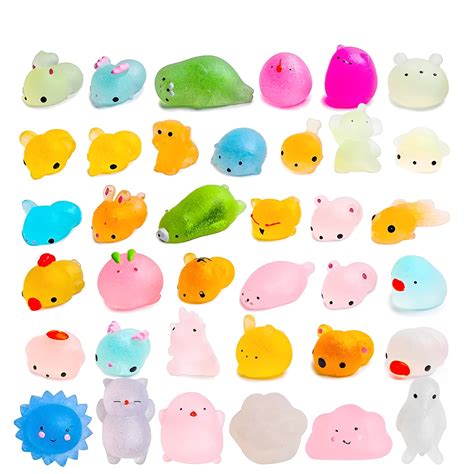 Squishies Mochi Squishys Toys Glitter 2nd Generation Party Favors For