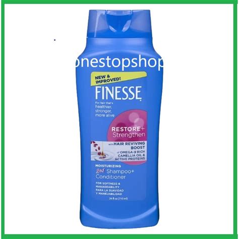 Finesse 2 In 1 Moisturizing Shampoo And Conditioner 24oz 710ml Shopee