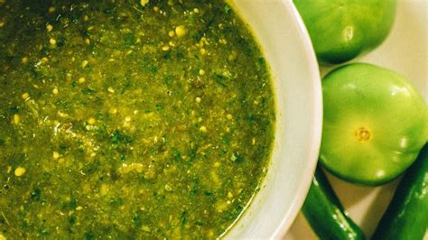 Salsa Verde Mexicana Receta De Como Preparar Salsa Casera Youtube