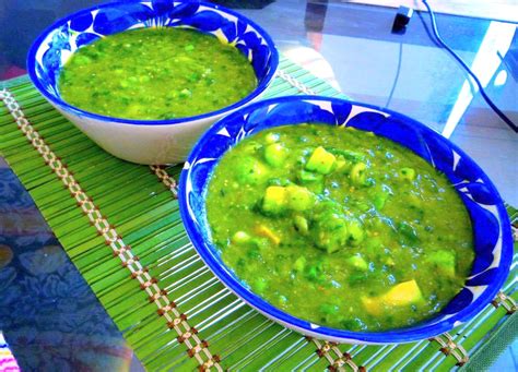 Prueba estos platos con aguacate. Salsa verde con aguacate - Recetas Mexicanas - Comida Mexicana