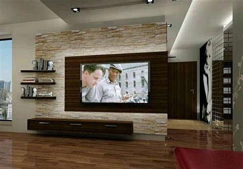 Ideas Geniales Para Tu Tv Living Room Wall Designs Home Living Room